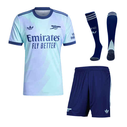 Arsenal Third Away  Soccer Jersey Kit(Jersey+Shorts+Socks) 2024/25 Nej Dresy Obchod