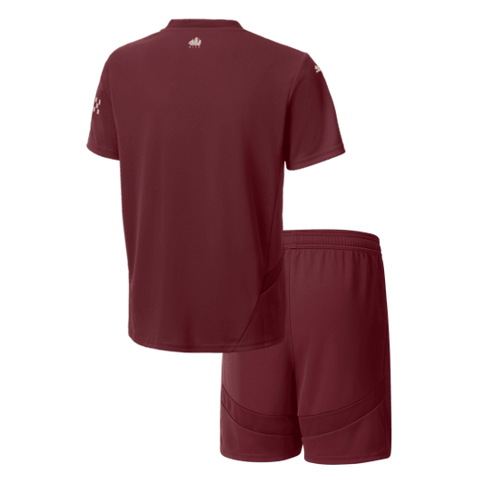 Kid's Manchester City Third Away  Soccer Jersey Kit(Jersey+Shorts) 2024/25 Nej Dresy Obchod