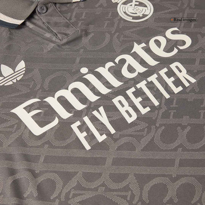 Player Version Real Madrid Third Away  Soccer Jersey 2024/25 Nej Dresy Obchod