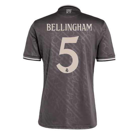 BELLINGHAM #5 Real Madrid Third Away  Soccer Jersey 2024/25 Nej Dresy Obchod