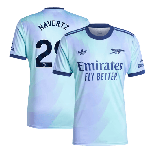 HAVERTZ #29 Arsenal Third Away  Soccer Jersey 2024/25 Nej Dresy Obchod