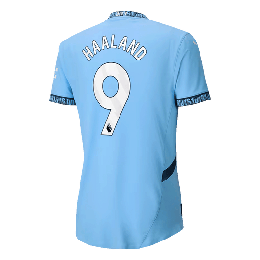 Player Version HAALAND #9 Manchester City Home  Soccer Jersey 2024/25 Nej Dresy Obchod