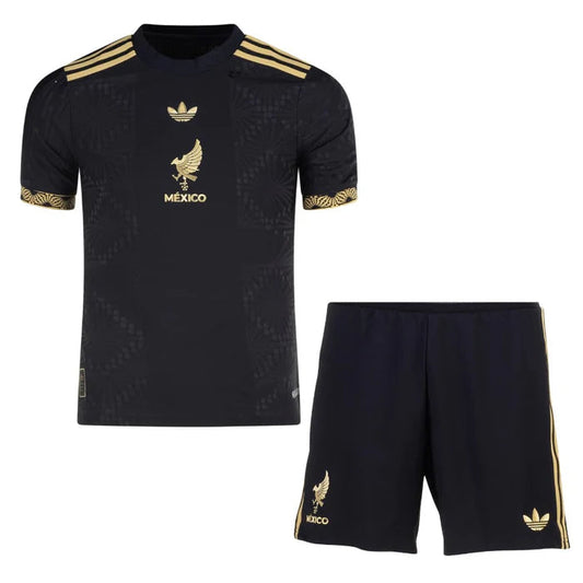 Kid's Mexico Away Jerseys Kit(Jersey+Shorts) Copa América 2024（复制） Nej Dresy Obchod