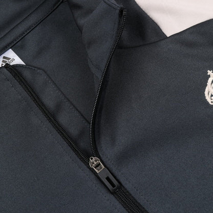 Kid's Real Madrid Zipper Sweatshirt Kit(Top+Pants) 2024/25 Nej Dresy Obchod