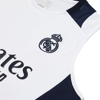 Real Madrid Pre-Match  Soccer Jersey Vest Kit(Jersey+Shorts) 2024/25 Nej Dresy Obchod