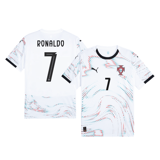 RONALDO #7 Portugal Away  Soccer Jersey 2025 Nej Dresy Obchod