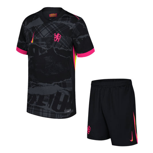 Chelsea Third Away  Soccer Jersey Kit(Jersey+Shorts) 2024/25 Nej Dresy Obchod