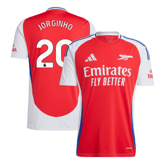 JORGINHO #20 Arsenal Home  Soccer Jersey 2024/25 Nej Dresy Obchod