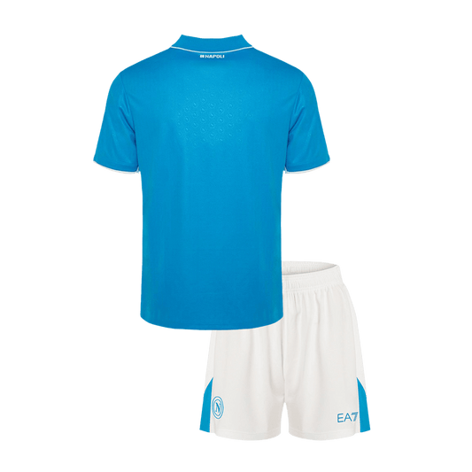 Kid's Napoli Home  Soccer Jersey Kit(Jersey+Shorts) 2024/25 Nej Dresy Obchod