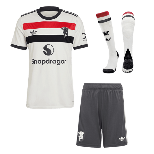 Manchester United Third Away  Soccer Jersey Kit(Jersey+Shorts+Socks) 2024/25 Nej Dresy Obchod