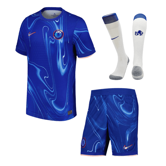 Player Version Chelsea Home  Soccer Jersey Kit(Jersey+Shorts+Socks) 2024/25 Nej Dresy Obchod