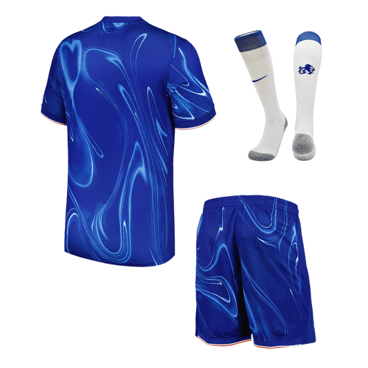 Chelsea Home  Soccer Jersey Kit(Jersey+Shorts+Socks) 2024/25 Nej Dresy Obchod