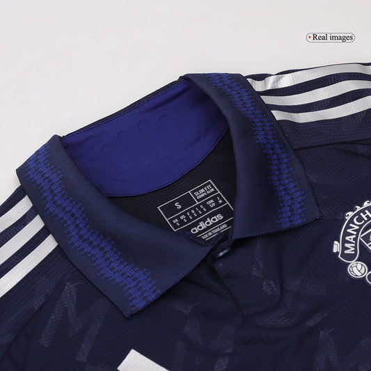 Player Version B.FERNANDES #8 Manchester United Away  Soccer Jersey 2024/25 Nej Dresy Obchod