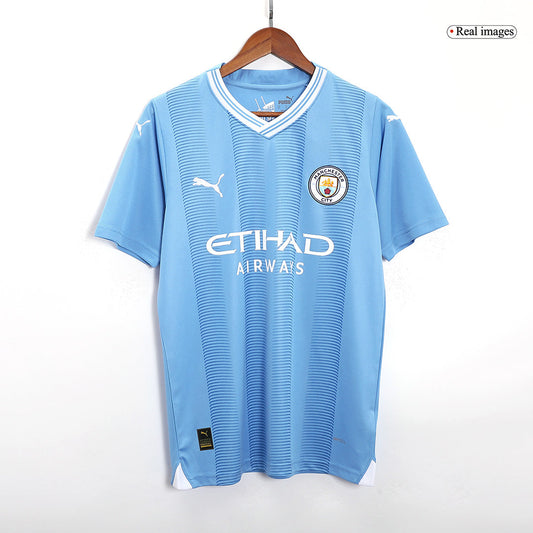 STONES #5 Manchester City Japanese Tour Printing Home  Soccer Jersey 2023/24 Nej Dresy Obchod