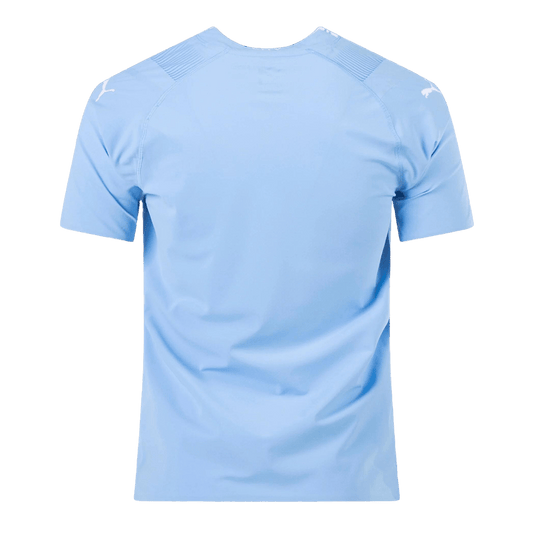 Player Version Manchester City Home  Soccer Jersey 2023/24 Nej Dresy Obchod