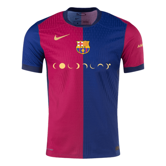 Player Version Barcelona Home  Soccer Jersey 2024/25 - COLDPLAY Nej Dresy Obchod