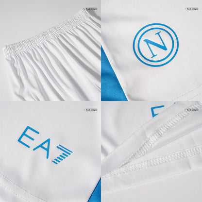 Kid's Napoli Home  Soccer Jersey Kit(Jersey+Shorts) 2024/25 Nej Dresy Obchod