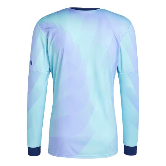 Arsenal Third Away Long Sleeve  Soccer Jersey 2024/25 Nej Dresy Obchod