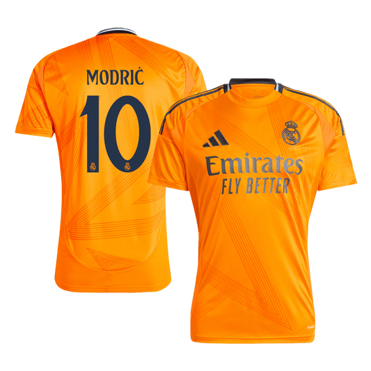 Luka Modrić #10 Real Madrid Away  Soccer Jersey 2024/25 Nej Dresy Obchod