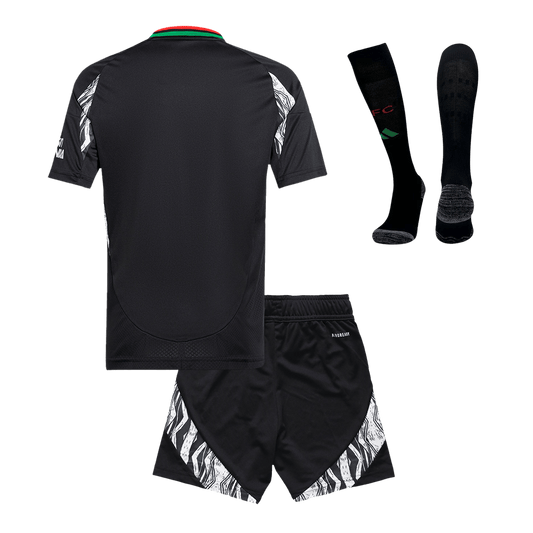 Kid's Arsenal Away  Soccer Jersey Kit(Jersey+Shorts+Socks) 2024/25 Nej Dresy Obchod