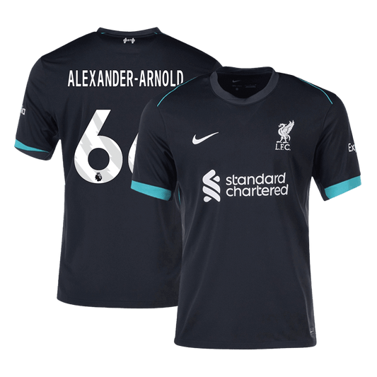 ALEXANDER-ARNOLD #66 Liverpool Away  Soccer Jersey 2024/25 Nej Dresy Obchod