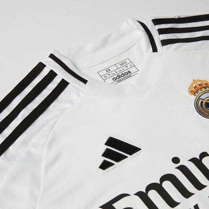Kid's Real Madrid Home Soccer Jersey Kit(Jersey+Shorts) 2024/25 Nej Dresy Obchod