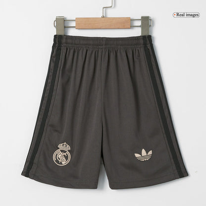 Kid's Real Madrid Third Away  Soccer Jersey Kit(Jersey+Shorts) 2024/25 Nej Dresy Obchod