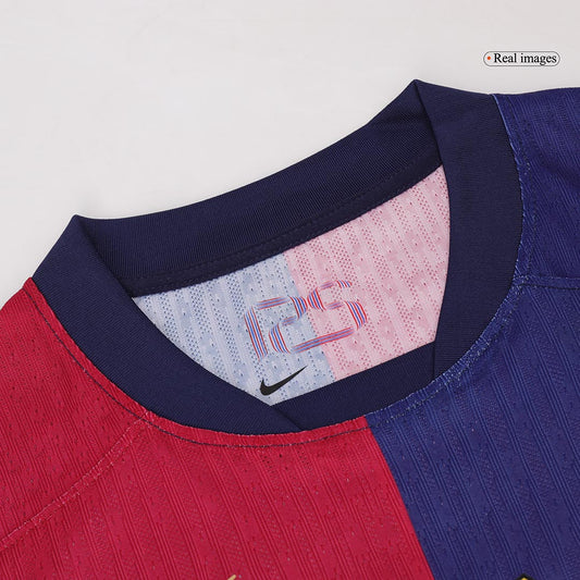 Player Version COLDPLAY #10 Barcelona Home  Soccer Jersey 2024/25 Nej Dresy Obchod