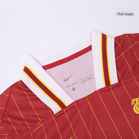 CHIESA #14 Liverpool Home  Soccer Jersey 2024/25 Nej Dresy Obchod