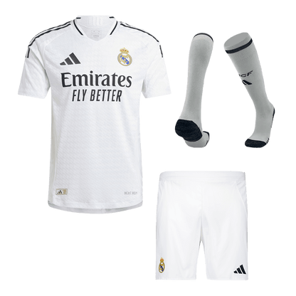 Player Version Real Madrid Home  Soccer Jersey Kit(Jersey+Shorts+Socks) 2024/25 Nej Dresy Obchod