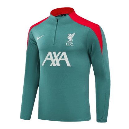 Kid's Liverpool Zipper Sweatshirt Kit(Top+Pants) 2024/25 Nej Dresy Obchod