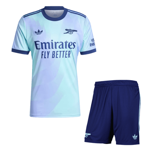 Arsenal Third Away  Soccer Jersey Kit(Jersey+Shorts) 2024/25 Nej Dresy Obchod