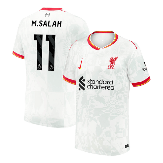 M.SALAH #11 Liverpool Third Away  Soccer Jersey 2024/25 Nej Dresy Obchod