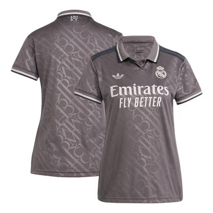 Women's Real Madrid Third Away  Soccer Jersey 2024/25 Nej Dresy Obchod