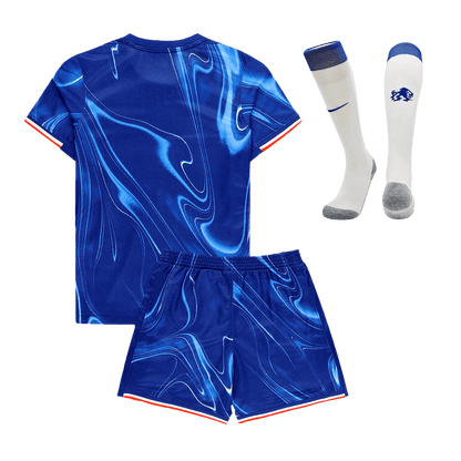 Kid's Chelsea Home  Soccer Jersey Kit(Jersey+Shorts+Socks) 2024/25 Nej Dresy Obchod