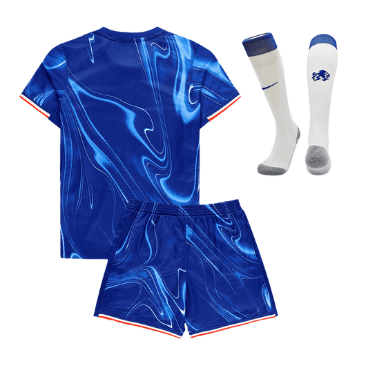 Kid's Chelsea Home  Soccer Jersey Kit(Jersey+Shorts+Socks) 2024/25 Nej Dresy Obchod