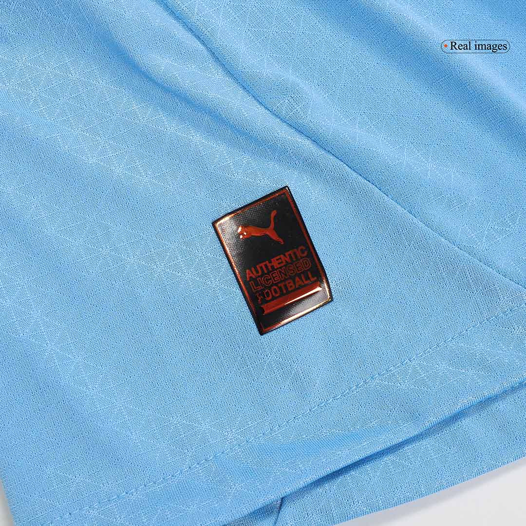 Player Version Manchester City Home  Soccer Jersey 2024/25 Nej Dresy Obchod
