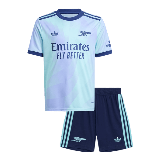 Kid's Arsenal Third Away  Soccer Jersey Kit(Jersey+Shorts) 2024/25 Nej Dresy Obchod