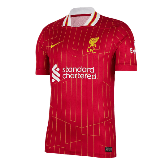 Liverpool Home  Soccer Jersey 2024/25 Nej Dresy Obchod