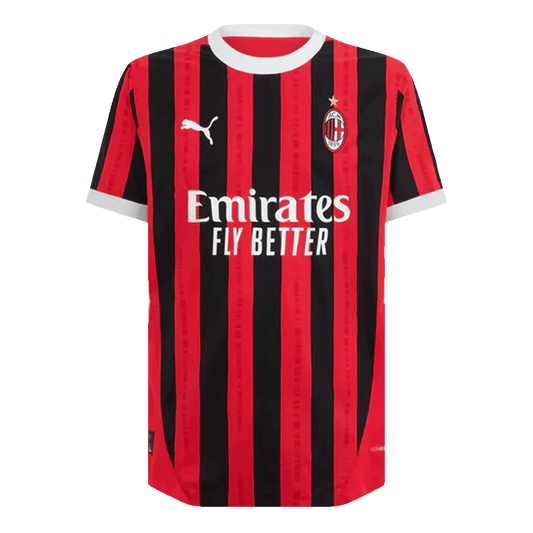 Player Version MORATA #7 AC Milan Home  Soccer Jersey 2024/25 Nej Dresy Obchod