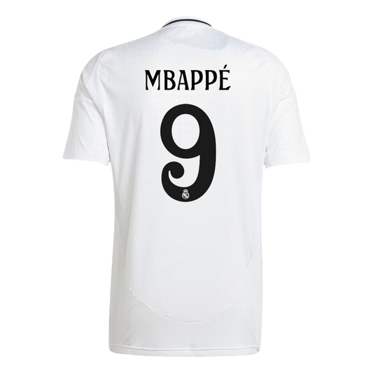 MBAPP? #9 Real Madrid Home  Soccer Jersey 2024/25 Nej Dresy Obchod